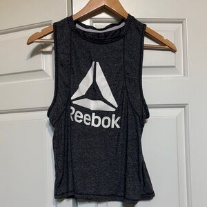 Reebok Dark Gray Sleeveless Muscle Tee